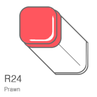 Маркер Copic R24 Prawn / Креветка поштучно - Маркер Copic R24 Prawn /  Креветка поштучно купить в официальном магазине Copic.Club (Копик Клаб) с доставкой по РФ и всему миру