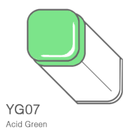 Маркер Copic YG07 Acid Green / Кислотный Зеленый поштучно - Маркер Copic YG07 Acid Green / Кислотный Зеленый поштучно купить в официальном магазине Копик Клаб Copic.Club с доставкой по всему миру