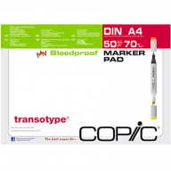 Блок бумаги Transotype Bleedproof Marker Pad A4 50 листов (70 г/м) - Блок бумаги Transotype Bleedproof Marker Pad A4 50 листов (70 г/м)
