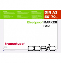 Блок бумаги Transotype Bleedproof Marker Pad A3 50 листов (70 г/м)