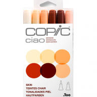 Copic Ciao 6 Skin набор маркеров &quot;Телесные&quot; - Copic Ciao 6 Skin набор маркеров "Телесные"