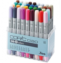 Copic Ciao Set 36 E набор маркеров с кистью в кейсе, вариант E