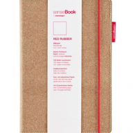 Блокнот SenseBook Red Rubber M на резинке с кожаной обложкой нелинованный А5 80 гм - Блокнот SenseBook Red Rubber M на резинке с кожаной обложкой нелинованный А5 / 80 гм купить в магазине Copic.Club с доставкой по всему миру